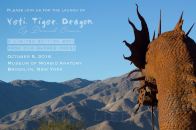 Yeti Tiger Dragon postcard